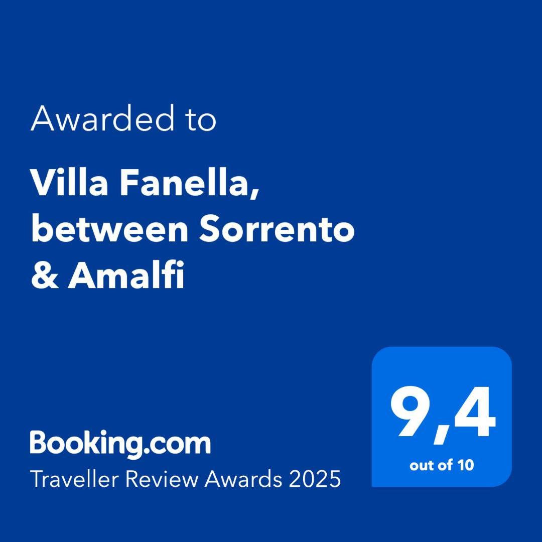 Villa Fanella, Independent House Between Sorrento & Amalfi بيانو دي سورينتو المظهر الخارجي الصورة